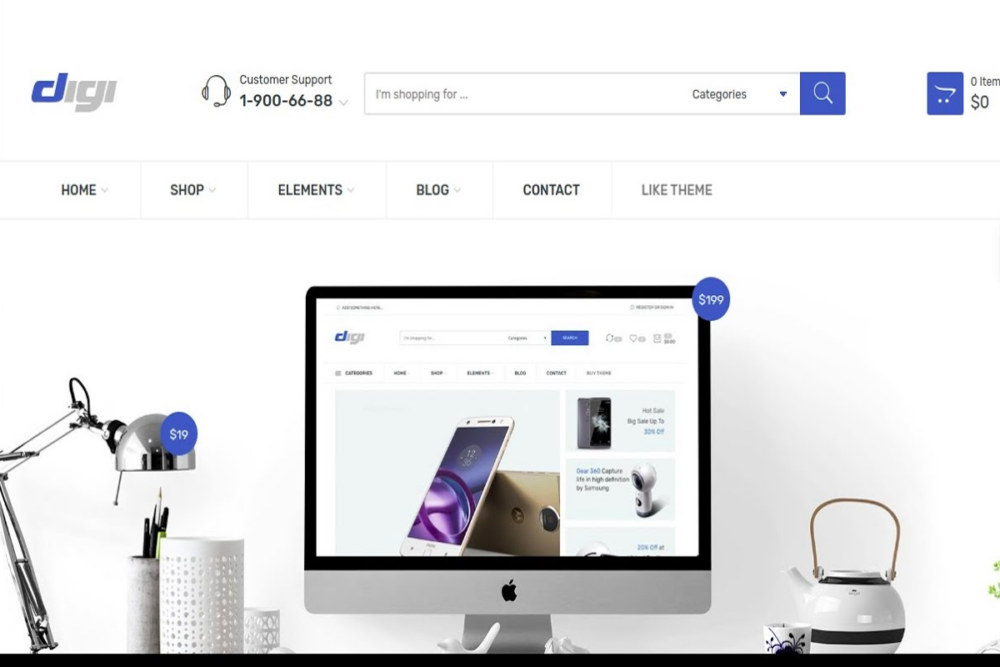 Digi - Electronics Store WooCommerce Theme